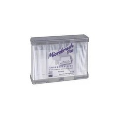 Microbrush Plus Micro-Applicators, Super Fine, White, 400/Pk -PSF400