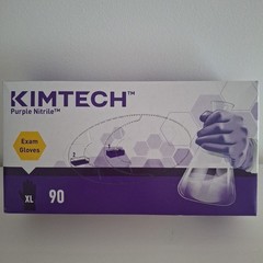 Kimtech Purple Nitrile Powder Free Exam Gloves XL