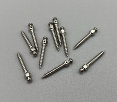 Dental Orthodontic Titanium Micro Implant Mini Screws Self-Drilling Fuchsia set