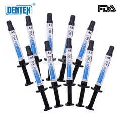 Dentex Dental Flowable Light Cure Hybrid Composite Resin Medium Flow A1/A2/A3