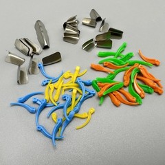 200Pcs/Box Dental Anterior Matrix System Wedge Matrix Bands Interdental Wedges