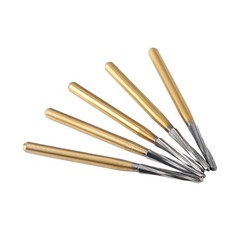 5pcs Cortadores de hueso tungsteno de carburo dental fresas de acabado FG 21mm