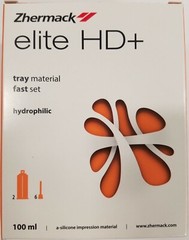 *1-Pack* Zhermack Elite HD+ 100mL Tray Material Fast Set Heavy-Body C202032