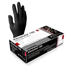 Black Nitrile Exam Gloves – Disposable Latex & Powder Free, Medical Rubber Food