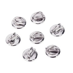 10pc/Pack Orthodontic Dental Direct Bond Eyelet Round Mesh Base Lingual Buttons