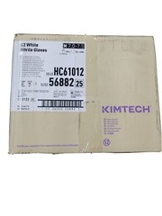 Kimberly-Clark Kimtech 56882 G3 White Nitrile 1000 Gloves Size M New
