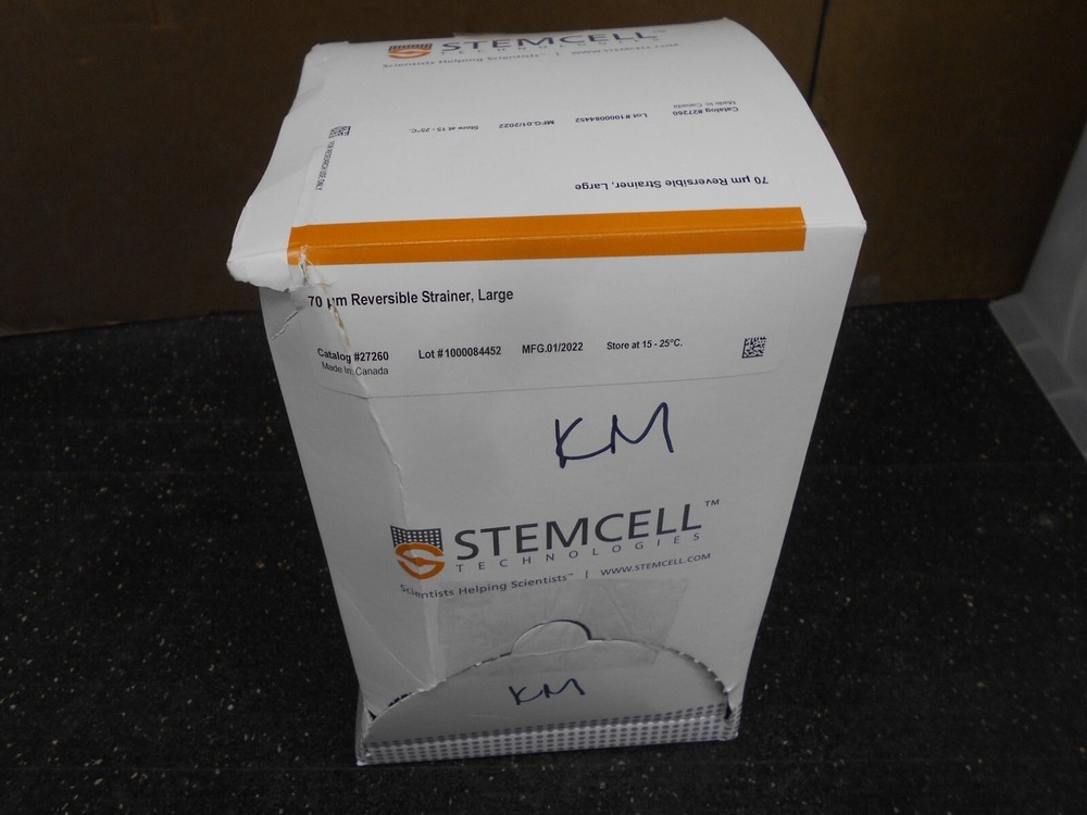 Stemcell Technologies 27260 70um Large Reversible Strainer Box of 19