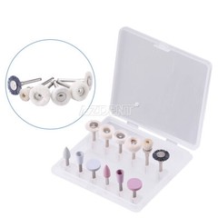 Dental Low Speed Contra Angle/Straight Nose Handpiece Air Motor / Polishing Burs