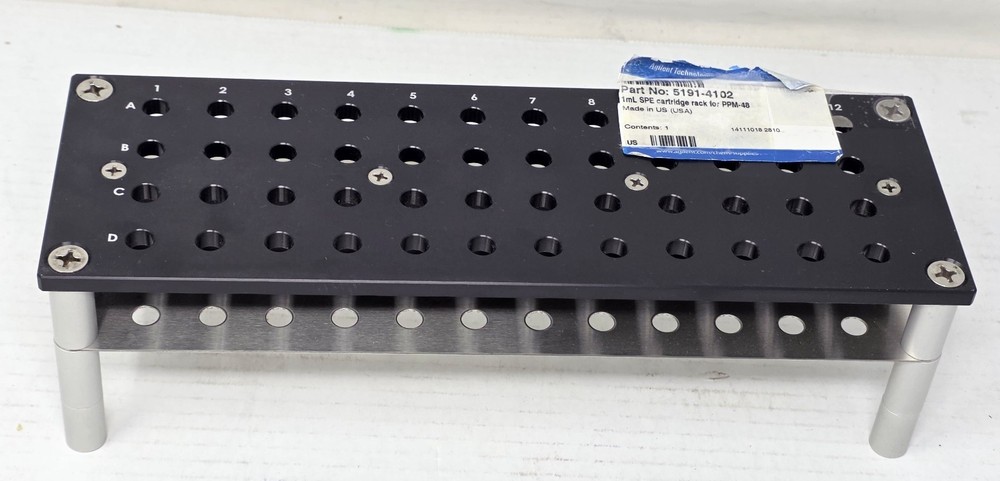 SPE cartridge rack 1 mL P/N 5191-4102 for PPM-48 Positive Pressure Manifold 48