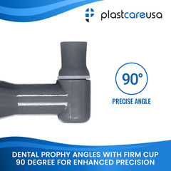 100 Dental Prophy Angles Firm Cup, Disposable & Latex Free, Premium Quality