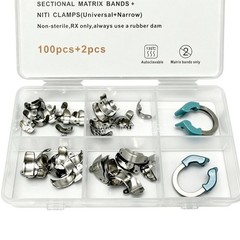 Dental Matrix Bands Sectional Matrice Clamp Ring Plier Wedges Palodent V3 System