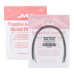 100PCS Nickel Titanium NiTi Archwires Thermal Activated Over-Expanded Universal