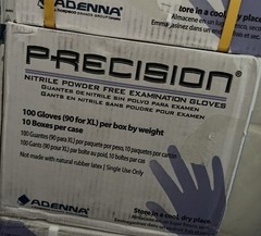 Precision Nitrile Examination Gloves – Medium – Case Of 10 Boxes