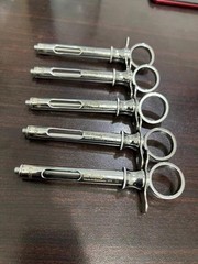 Lot of 5 PC hu-friedy aspirting syringe SYRCW C-W Style 1.8ml