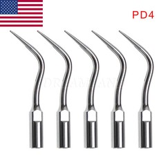 1/5/10 Dental Ultrasonic Scaler Perio Tips PD4 Fit for DTE SATELEC Handpiece