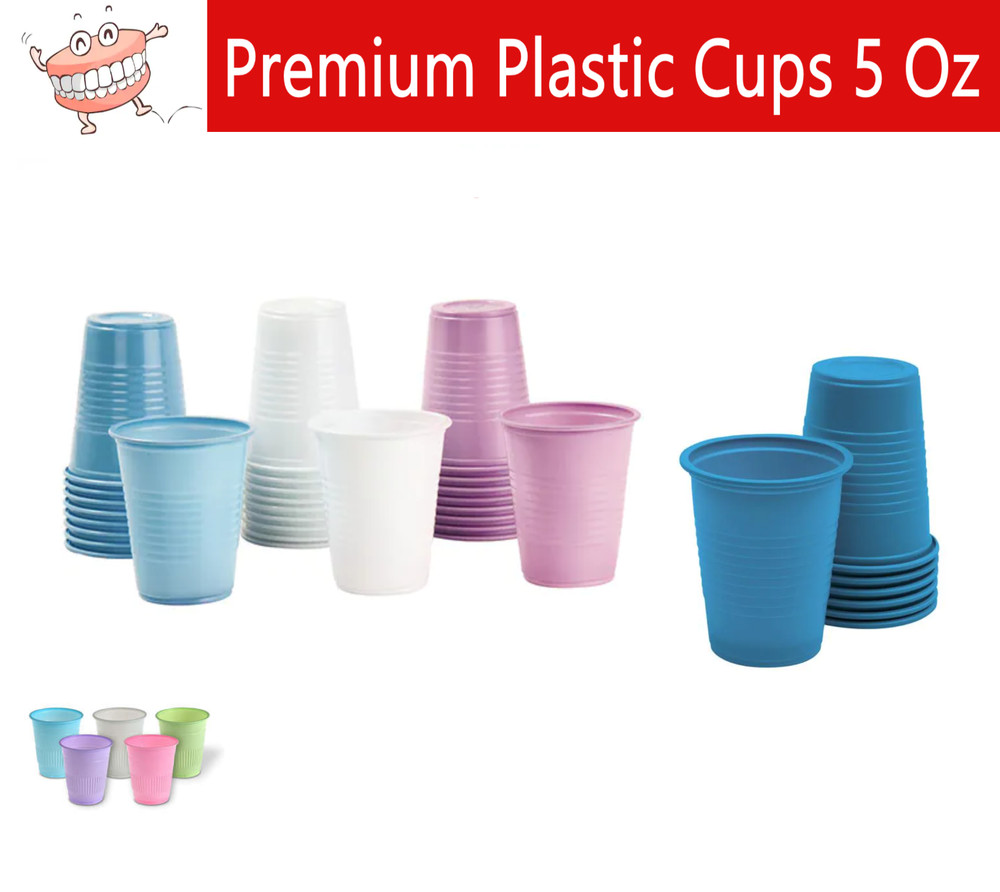 Dental Office Patient Medical Cups 5 oz Plastic Drinking Disposable 100-5000 Cup