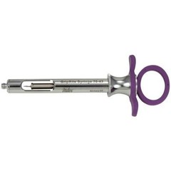 Miltex Miltex GripRite Petite Aspirating Syringe with Purple Silicone Grips