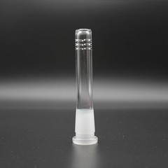 Clear Pyrex Borosilicate Lab Glass 18mm / 14mm Low Profile Downstem (2.5-7″)