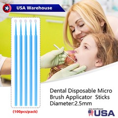 Micro Brushes Applicators Microbrush Dental (Regular, Fine, Super Fine) USA