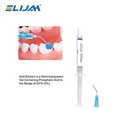 Dental Orthodontic Light Cure Adhesive Bonding Metal Bracket Etch Gel Braces New