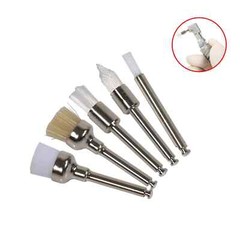 Dental Nylon Bristle Rubber Latch Flat Prophy Cups Polishing Brushes Prophylaxis