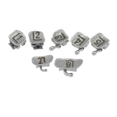 Dental Self Ligating Brackets Orthodontic Ceramic Metal Roth MBT Damon Empower