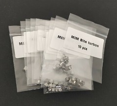 100 Pieces Bite Bulider Turbos Mesh Base Deep Bite Teeth Corection Orthodontics