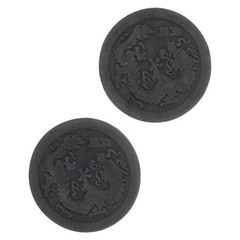 2Pcs Reusable Chinese Han Brick Mold for Craft DIY Rubbing Kit Black Color