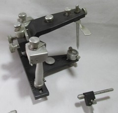 NICE USED SEMI ADJUSTABLE SPECIAL DENTAL ARTICULATOR “ESCUDO” MADE IN ARGENTINA