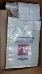 200-Pack Biohazard Bags 6″x9″ Econo-Zip Specimen Transport 1.7mil 3 Wall + Pouch