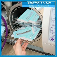 3.5″ x 10″ Self-Sealing Sterilization Pouches for Autoclave (1 Box of 200)