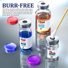 Single Dose Glass Vials – Sterile Package, 5ml (Pack of 10)