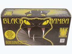 Black Mamba Super Strong Nitrile Gloves 100~Count Medium