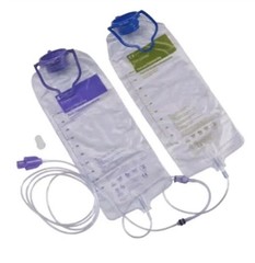 Lot of 30 Joey Pump Feeding Bags Set w/Flush Bag 1000mL REF 763662 New 2-28-2027