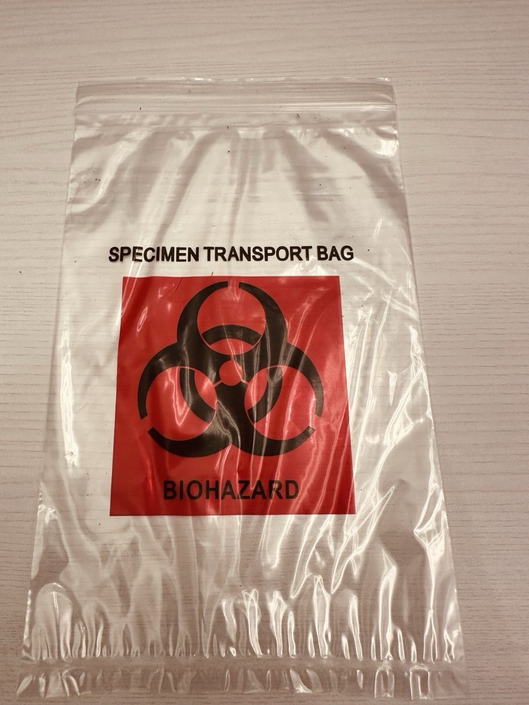 6×9 Specimen Transport Bag, 2 MIL , 15000