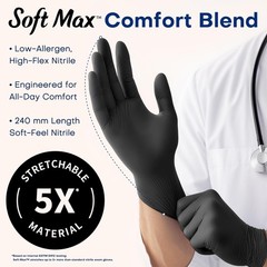 Disposable Nitrile Gloves, Chemical Resistant, Powder-Free, Latex-Free, Food …