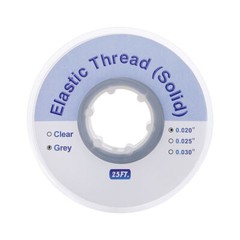 Dental Ortho Elastomer Powerful Solid Elastic Thread Rope 0.020/0.025/0.030
