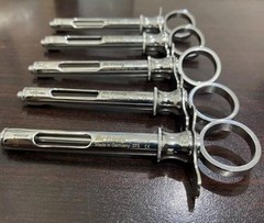 Lot of 5 PC hu-friedy aspirting syringe SYRCW C-W Style 1.8ml