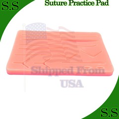 Suture Practice Pad 3 Layer with 14 Wouds Silicon Skin Kit Pads For DS-1496