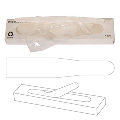 100Pcs(1 box) Dental Curing Light iled Head Isolation Sleeves Covers Vacuum Pack