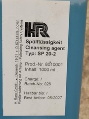 IHR Cleansing Agent SP 20-2 – 8010001 – 1000ml Bottle Expires 05/2027