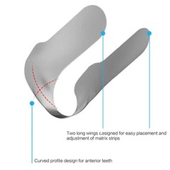 Dental Proximal Anterior Strips Polyester Matrix Bands Clear Matrices Anterior