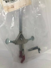 Chemglass CG-9205-E-11 Large Three Prong Clamp Dual Adjust 1/2″ OD 12″