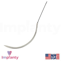 GDT Dental Thread SteriIe Individual Packs 12pcs 3/8 Circle 20.0mm Reverse