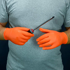 PosiShield Disposable Nitrile Gloves, Powder Free w/ Textured Grip, 7 MIL, 2940