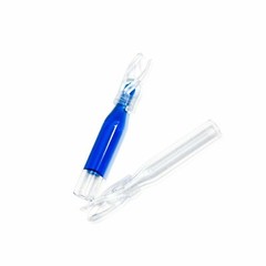 1000Pcs 250uL Clear Glass Micro Inserts+Plastic Spring for for 2mL 9-425 Vials