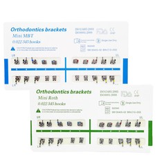 Dental Orthodontic Metal Self-ligating Ceramic Clear Crystal Brackets Braces ALL
