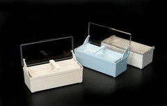 Blue* Germicide Tray for the Cold Sterilization of Dental, Tattoo, Medical tools