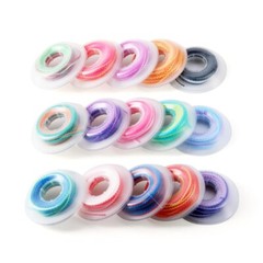 Dental Orthodontic Elastic Ultra Power Chains Rubber Band For Braces 2 Colors