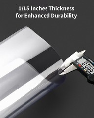 6×9 Toploader – Rigid Clear PVC Sleeves for Protecting & Mailing Jumbo Cards,…
